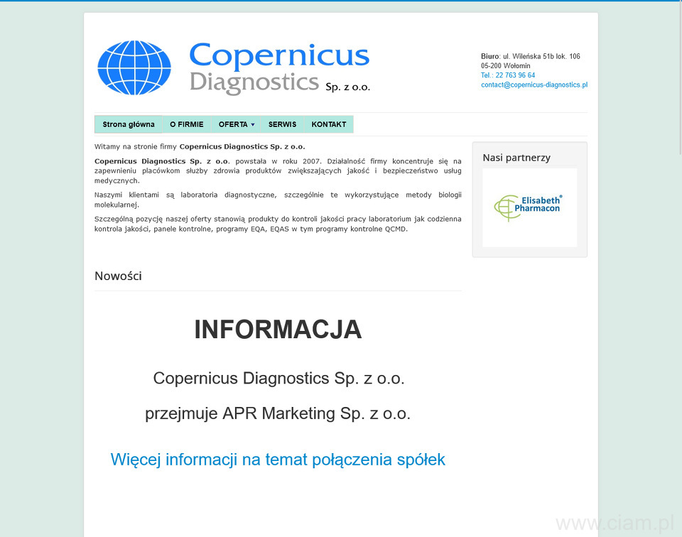 Copernicus Diagnostics Sp. z o.o.